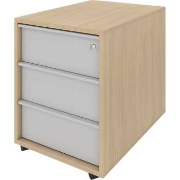 NARBUTAS Контейнер Nova, 42.8 x 60 x 56 cm, с 3 чекмеджета, с включен ключ