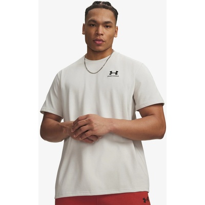Under Armour Logo Embroidered Heavyweight SS Summit White Black
