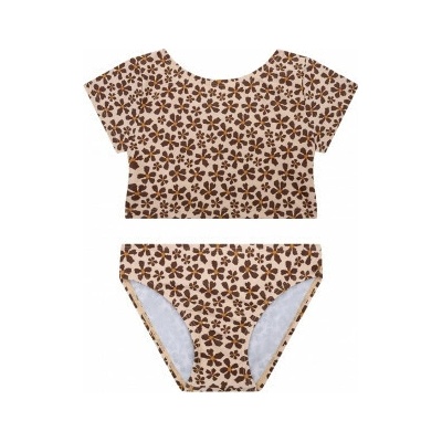 Swim Essentials Bikini Crop Top s UPF + Wild Flower