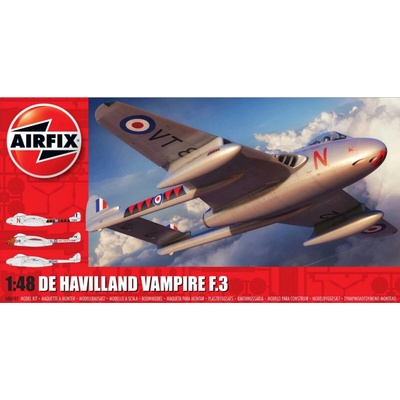 Corfix Classic Kit lietadlo A06107 de Havilland Vampire F.3 1:48
