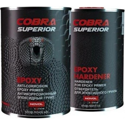 Novol základ epoxidový Cobra Superior Epoxy 1:1 šedá 0,8L+0,8L