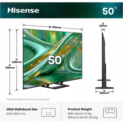 Hisense 50E8S