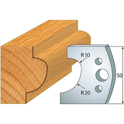 IGM profil 504 - pár nožů 50x4mm SP