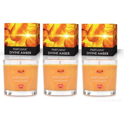 Parfumia DIVINE AMBER 3x 55 ml