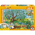 Schmidt Spiele - Puzzle Animals in the garden - 40 - 99 piese