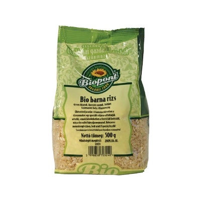 Biopont Bio Ryža dlhozrnná rýchla hnedá 0,5 kg