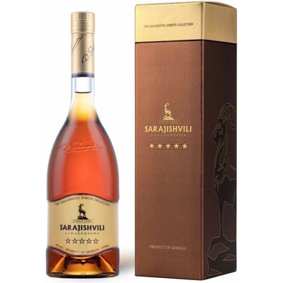 Sarajishvili 5* 40% 0,7 l (kartón)