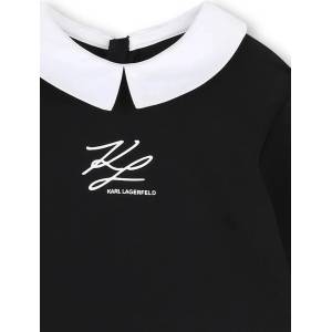 Karl Lagerfeld плисирана рокля с памук (Z31291.86.108)