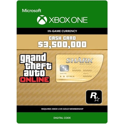 Grand Theft Auto Online Whale Shark Cash Card 3,500,000$