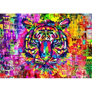 Bluebird Puzzle - Puzzle Wonderful Tiger 1000 - 1 000 piese