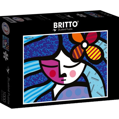 BlueBird Britto Dívka s květinou 1000 dílků
