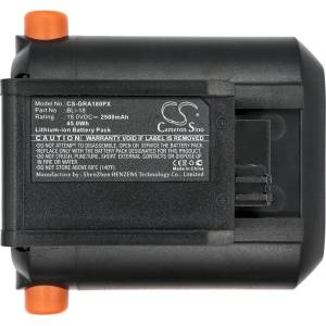 Cameron Sino Батерия акумулаторен тример Gardena 881, 8866, Accu Hedge Trimmer EasyCut Li-18-50 LiIon 18V 2500mAh Cameron Sino