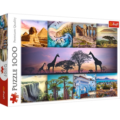 TREFL Koláž Afrika 1000 dielov