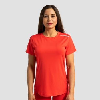 GymBeam Дамска спортна тениска Limitless Hot Red XS
