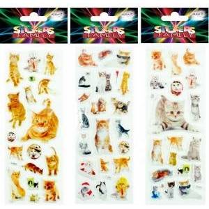 Fisher Price Stickers cats