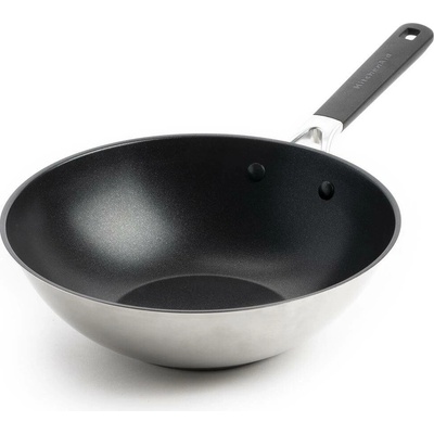 KitchenAid Pánev wok nerezová s keramickým nepřilnavým povrchem 28cm