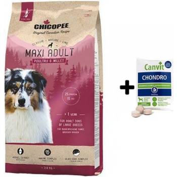 Chicopee Classic Nature Line Maxi Adult Poultry & Millet 15 kg