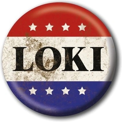 Pyramid International placka Marvel Vote Loki