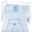 KikkaBoo Бебешки спален комплект от 6 части KikkaBoo - Bear with me, Blue, 60 х 120 cm (41101060115)