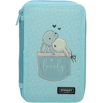 Eurocom Несесер Street, 3 ципа, пълен, 20x13x8cm, BUNNY (24684-А-BUNNY)