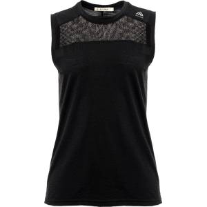 Aclima Дамско мериносово термобельо Aclima Women's Lightwool Sports Singlet Merino base layer - Jet Black - размер XL (115-1551-0215)