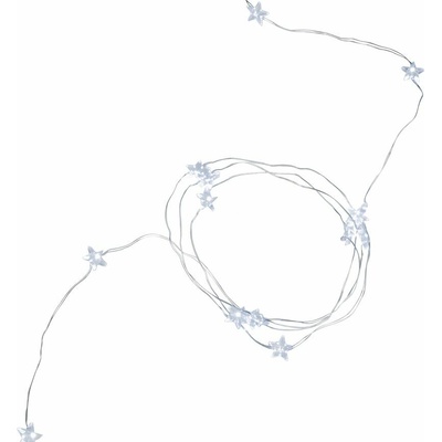 MAGIC HOME Reťaz Twisted Stars 180S 180x micro star LED studená biela jednoduché svietenie