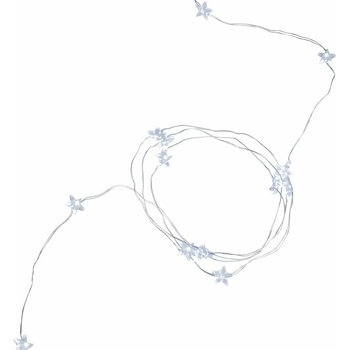 MAGIC HOME Reťaz Twisted Stars 180S 180x micro star LED studená biela jednoduché svietenie