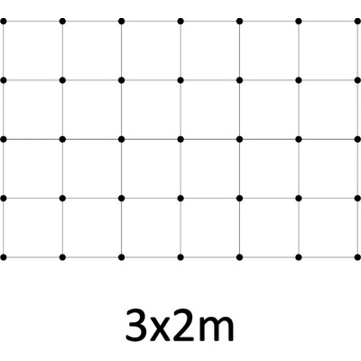 Montážna sada pre zelenú stenu - nerez, rozmer 3 x 2 m