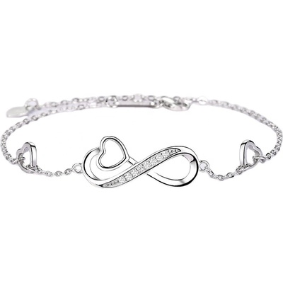 Mabell dámský stříbrný náramek CHELSEA CZ221DSB0010C45