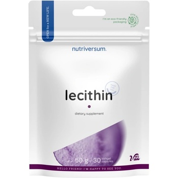 Image 1 of Nutriversum Lecithin 1200 mg | From Soybean Oil [30 Гел капсули]