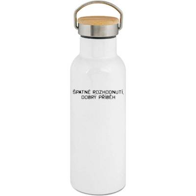 123TRIKO termoska Špatné Rozhodnutí, Dobrý Příběh 500 ml motorka