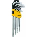 Topmaster Professional Комплект шестограми Topmaster, Torx, 46-120 мм, 9 бр. (390122) (390122)