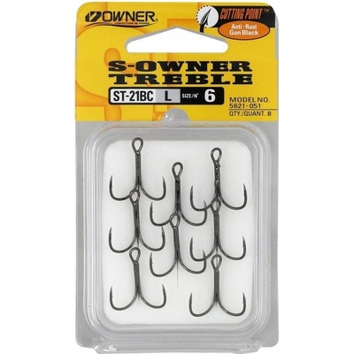 OWNER trojháčky cutting point ST21 vel.8 8 ks