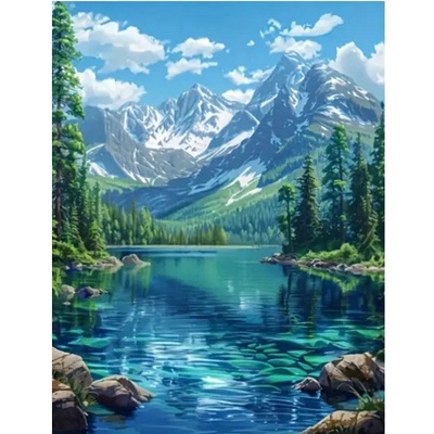 Картина за рисуване по номера 40 х 50 см. cc010