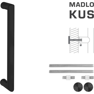 MPkovania FT - MADLO kód K02 Ø 25 mm UN ks Rozteč madla: 1200 mm, Rozmer profilu madla: Ø 25 mm, Dĺžka: 1225 mm