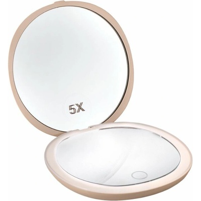 Kapesní kosmetické zrcátko s LED osvětlením NUDE GloryStyles – Hledejceny.cz