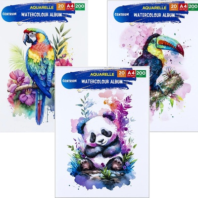 Centrum Скицник лепен Centrum А4 20л. 200 гр