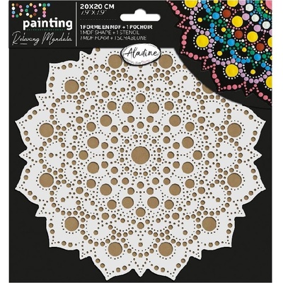 Aladine Sada na tečkování 20 cm Mandala 3