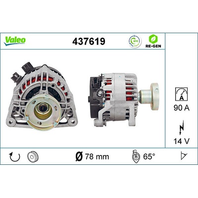 Alternátor VALEO 437619