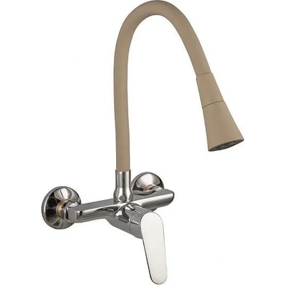 Inter Ceramic Стенен смесител за кухня LINNI BEIGE MATT, Inter Ceramic, ICF 5108152BG 7789 (5108152BG 7789)
