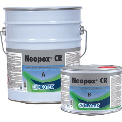 NEOTEX Neopox CR - epoxidový náter odolný chemikáliam Balenie: 10 kg, Farba: Sivá