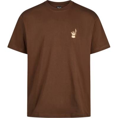 Iriedaily Мъжка тениска Iriedaily Couchboy T-Shirt - Dark Coffee - размер M (217-0071-0112)