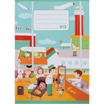 Notes školský zošit linajkový 513 A5