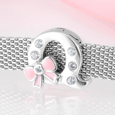 P&J Jewellery Stříbrný klip Magické písmenka 3 SBMA3 Q