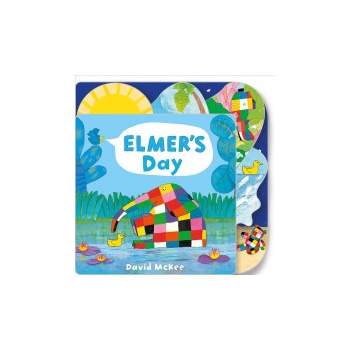 Elmers Day - Tabbed Board Book McKee DavidBoard book