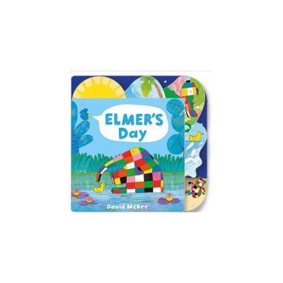 Elmers Day - Tabbed Board Book McKee DavidBoard book