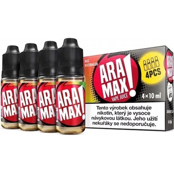 Aramax 4Pack Max Watermelon 4 x 10 ml 6 mg