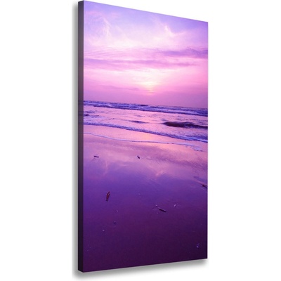 Vertikálny foto obraz na plátne Západ slnka mora 50x100 cm