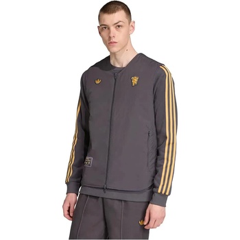 ADIDAS Потник Adidas Manchester United Terrace Icons vest - Grey (Utility Black / Semi Night Flash)