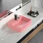 Inter Ceramic Мивка за плот Inter Ceramic Art матово розова 50 см (ICB 5042PINK)